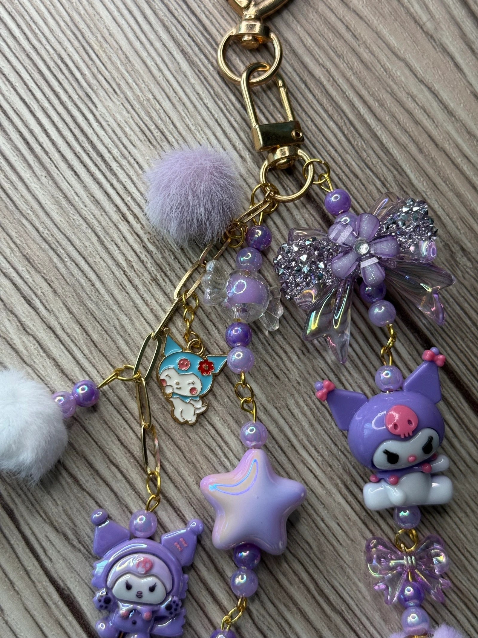Bijou sac kuromi violet – photo 7